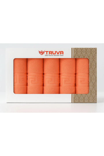 Set 4 Prosoape Baie Hoteliere Greek | 100% Bumbac Turcesc | 500 g/mp, 2x70x140 cm + 2x50x90 | 0018