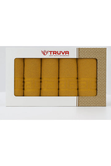 Set 4 Prosoape Baie Hoteliere Greek | 100% Bumbac Turcesc | 500 g/mp, 2x70x140 cm + 2x50x90 | 0019