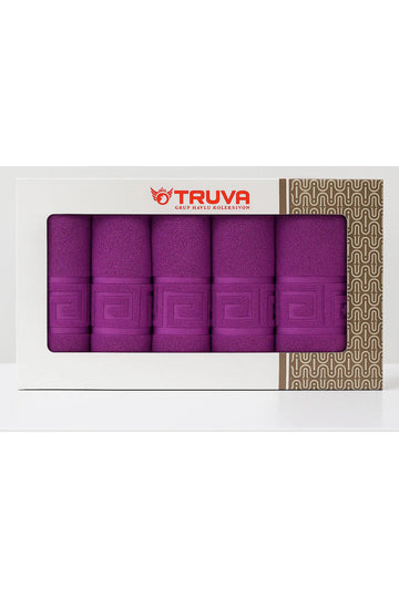 Set 4 Prosoape Baie Hoteliere Greek | 100% Bumbac Turcesc | 500 g/mp, 2x70x140 cm + 2x50x90 | 0021