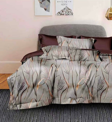 Lenjerie de Pat 6 Piese cu Elastic | 180x200 cm | 0257