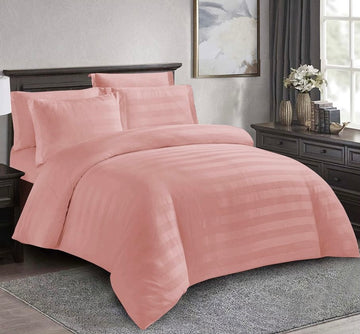 Lenjerie de Pat Damasc Premium | 6 Piese | 230x250 cm | 0196
