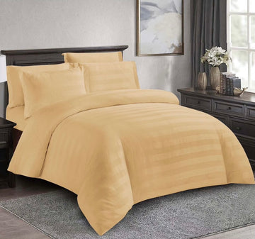 Lenjerie de Pat Damasc Premium | 6 Piese | 230x250 cm | 0200