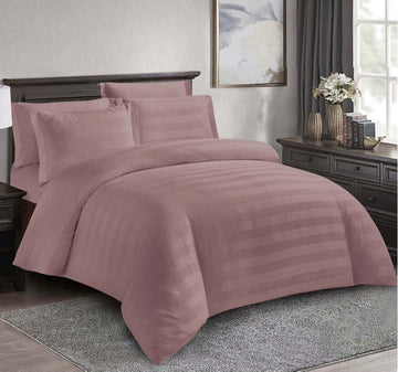 Lenjerie de Pat Damasc Premium | 6 Piese | 230x250 cm | 0202