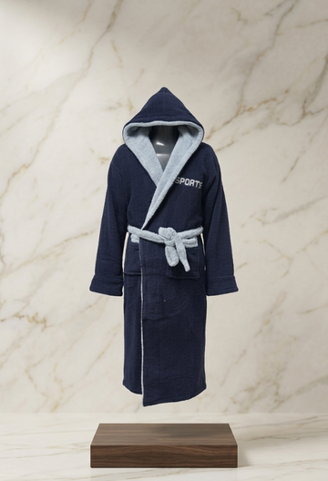 Halat Unisex, Cocolino | Bleumarin | Confort, Protecție și Igienă