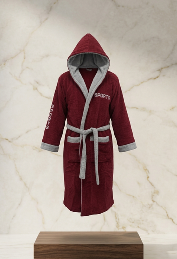 Halat Unisex, Cocolino | Roșu | Confort, Protecție și Igienă