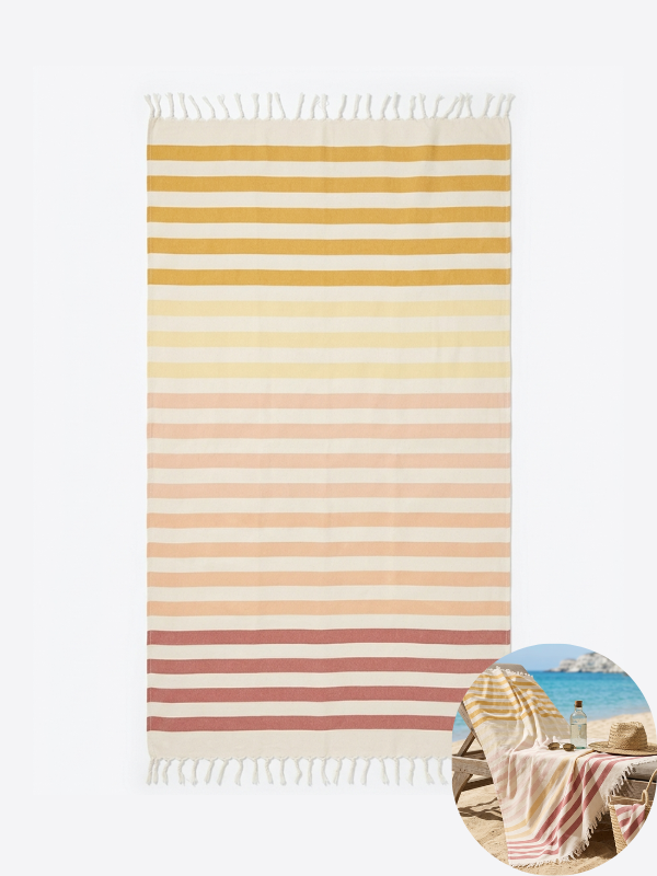 Prosop de Plajă 100% Bumbac Premium | 90x165 cm | 0108