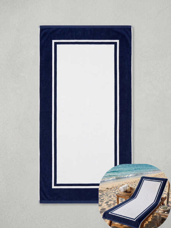 Prosop de Plajă | 70% Bambus și 30% Bumbac | 80x100 cm | 0120