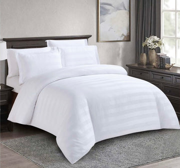 Lenjerie de Pat Damasc Premium | 6 Piese | 230x250 cm | 0198
