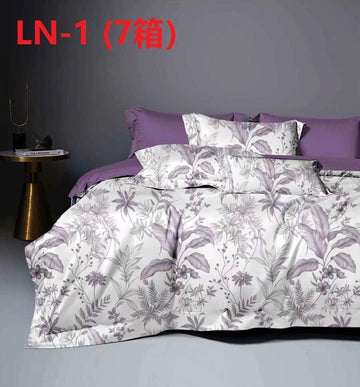 Lenjerie de Pat 6 Piese cu Elastic | 180x200 cm | 0269