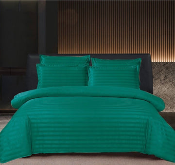 Lenjerie de Pat Damasc Premium | 6 Piese | 230x250 cm | 0208