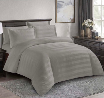 Lenjerie de Pat Damasc Premium | 6 Piese | 230x250 cm | 0204
