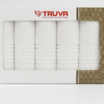 Set 4 Prosoape Greek – 100% Bumbac, 500 g/mp, 2x70x140 cm + 2x50x90 cm