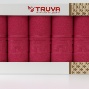 Set 4 Prosoape Greek – 100% Bumbac, 500 g/mp, 2x70x140 cm + 2x50x90 cm - Siclam