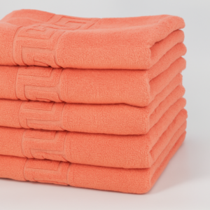 Set 5 Prosoape Greek - Bumbac 100%, 500 g/mp, 5x 50x90 - Somon